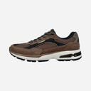 Bugatti Mens Parry Trainers Taupe/Black