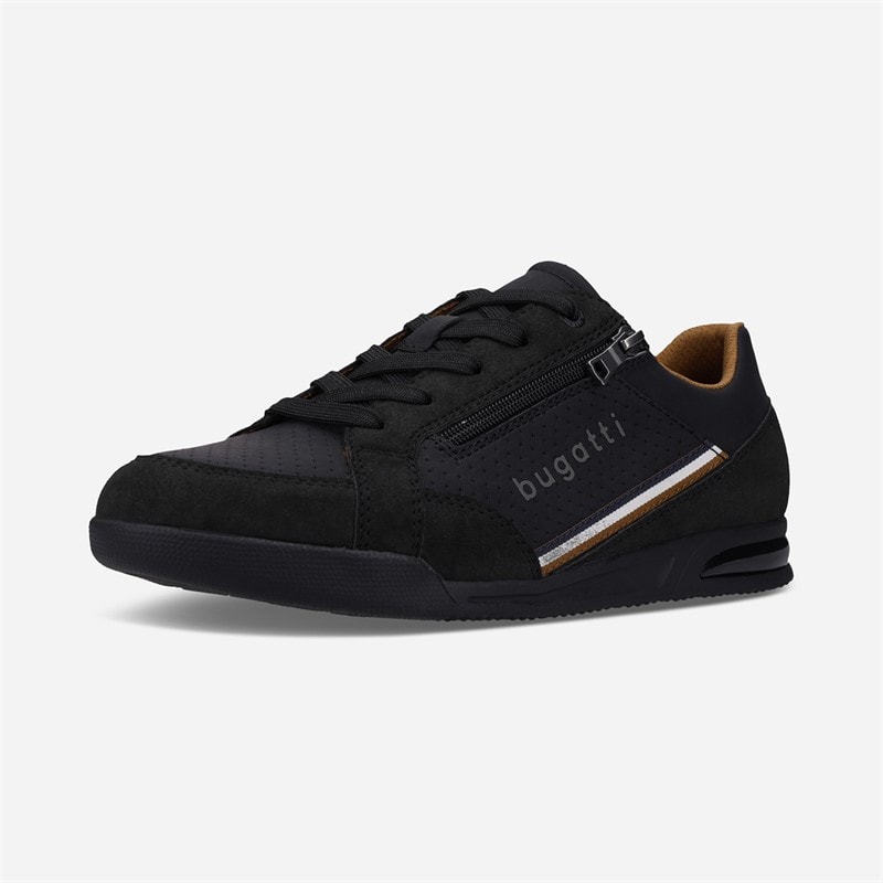Bugatti Mens Trevor Trainers Black - Image 2