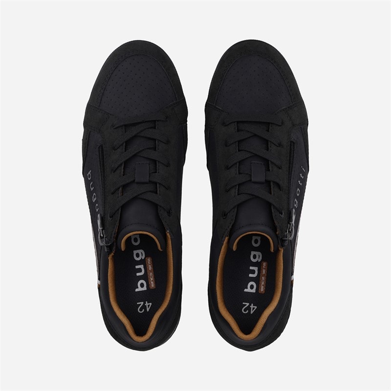 Bugatti Mens Trevor Trainers Black - Image 3