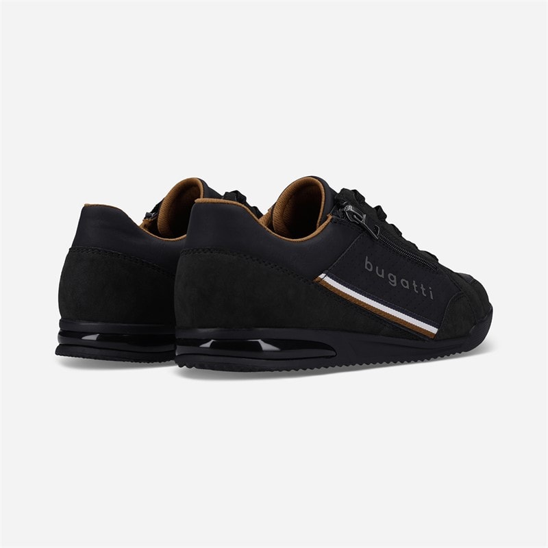 Bugatti Mens Trevor Trainers Black - Image 4