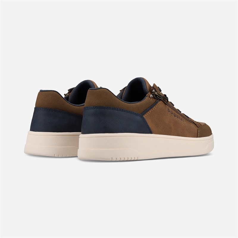 Bugatti Mens Spinaker Trainers Cognac - Image 4