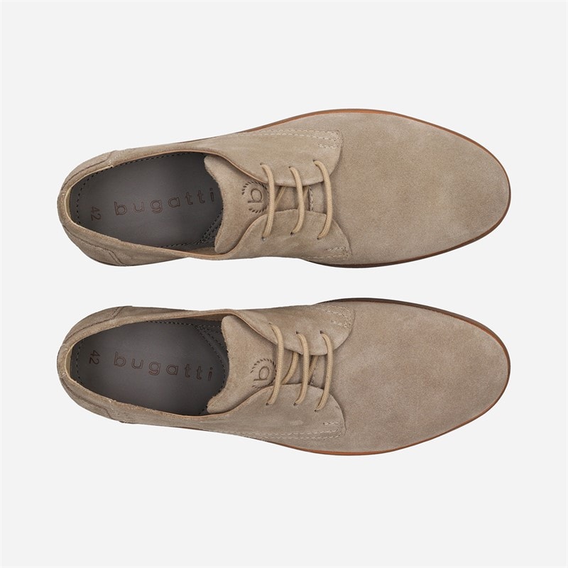 Bugatti Mens Lewis Shoes Beige - Image 3