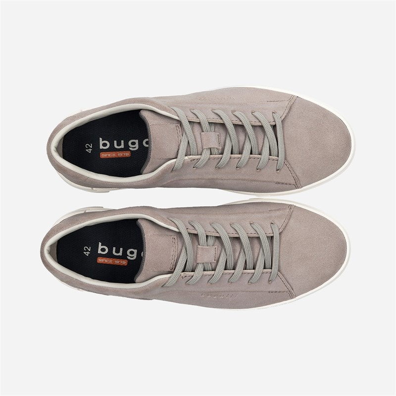 Bugatti Mens Gunter Trainers Light Grey - Image 3