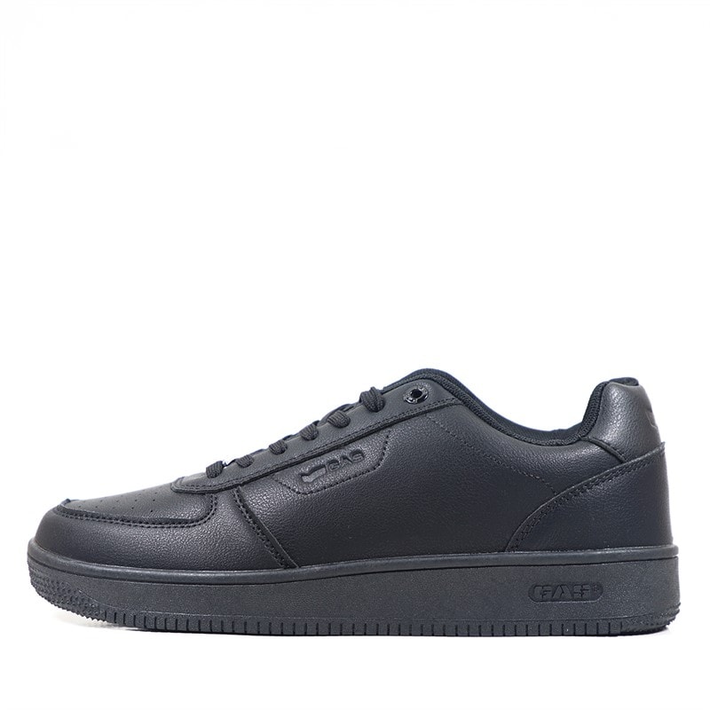 GAS Mens Sneakers Total Black - Image 1