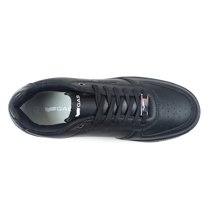 GAS Mens Sneakers Total Black - Image 4