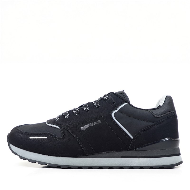 GAS Mens Sneakers Black - Image 1
