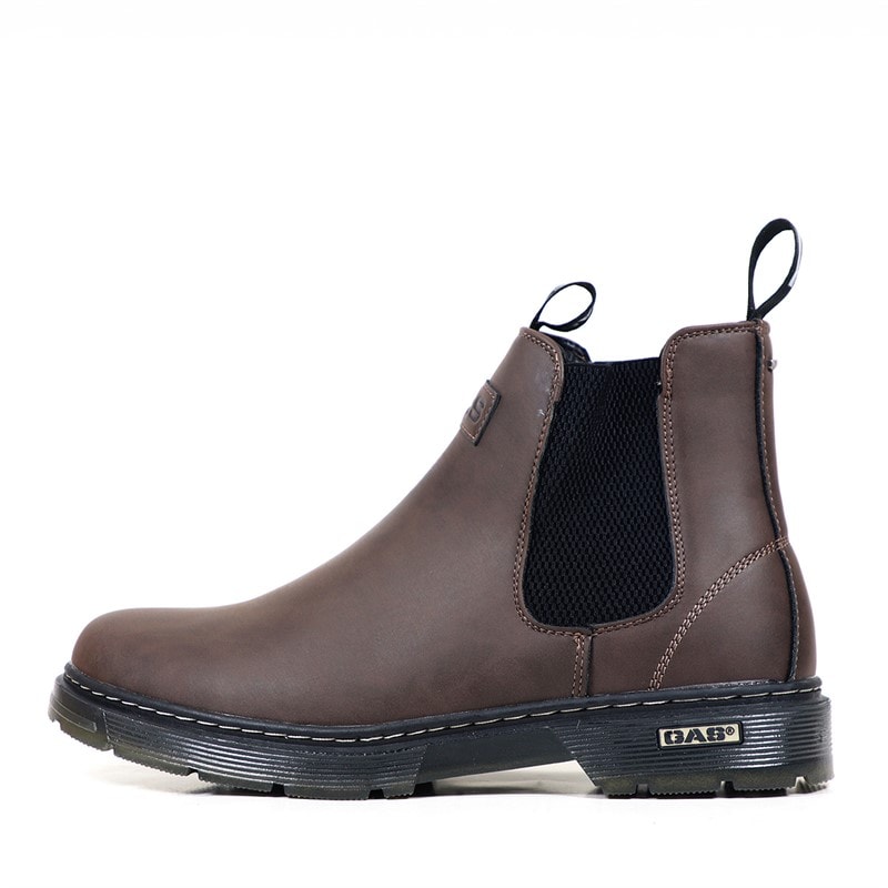GAS Mens Boots Brown/Black Brown Black - Image 1