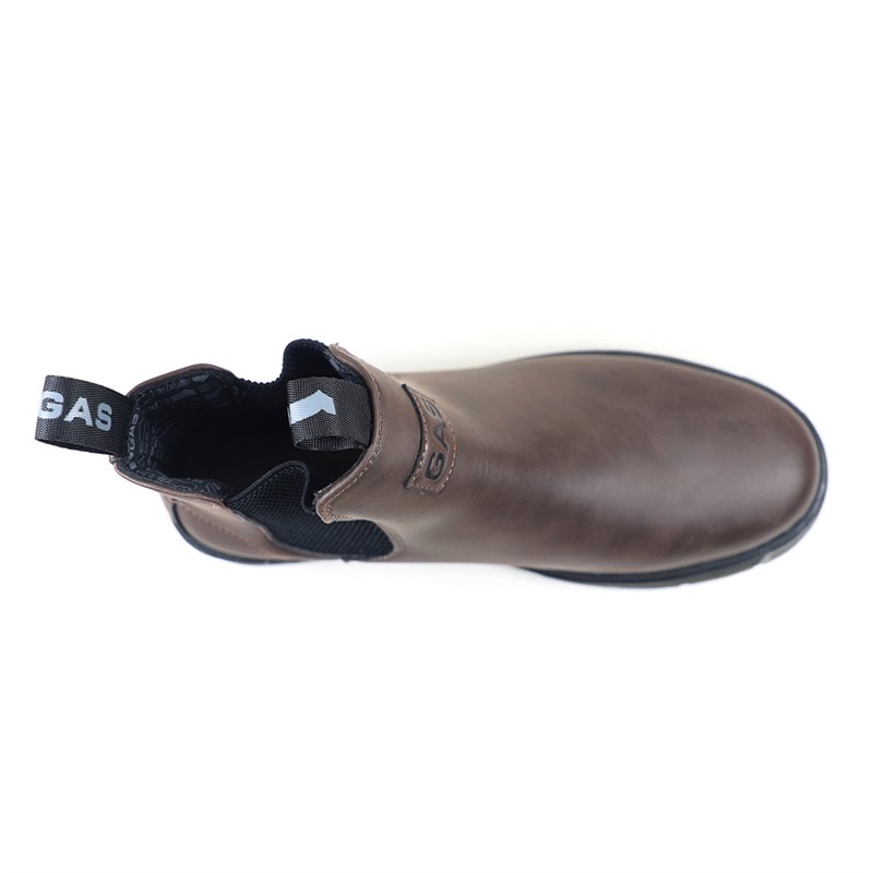 GAS Mens Boots Brown/Black Brown Black - Image 4