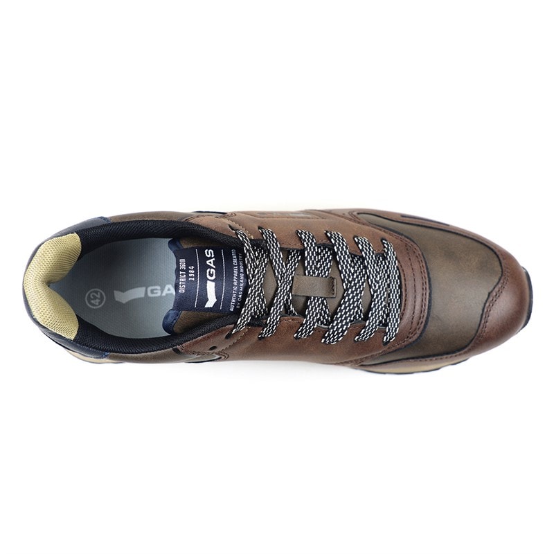 GAS Mens Sneakers Brown - Image 4