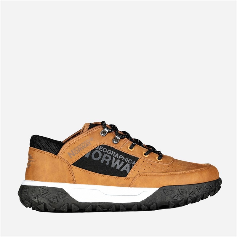 Geographical Norway Mens Sneakers Camel - Image 4