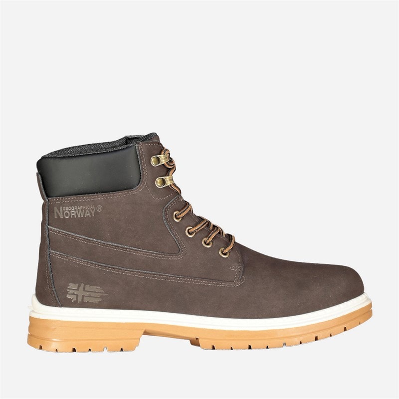 Geographical Norway Mens Shoes Brown - Image 4