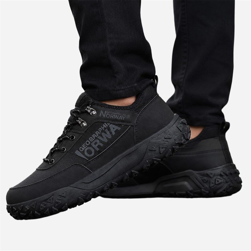 Geographical Norway Mens Sneakers Black