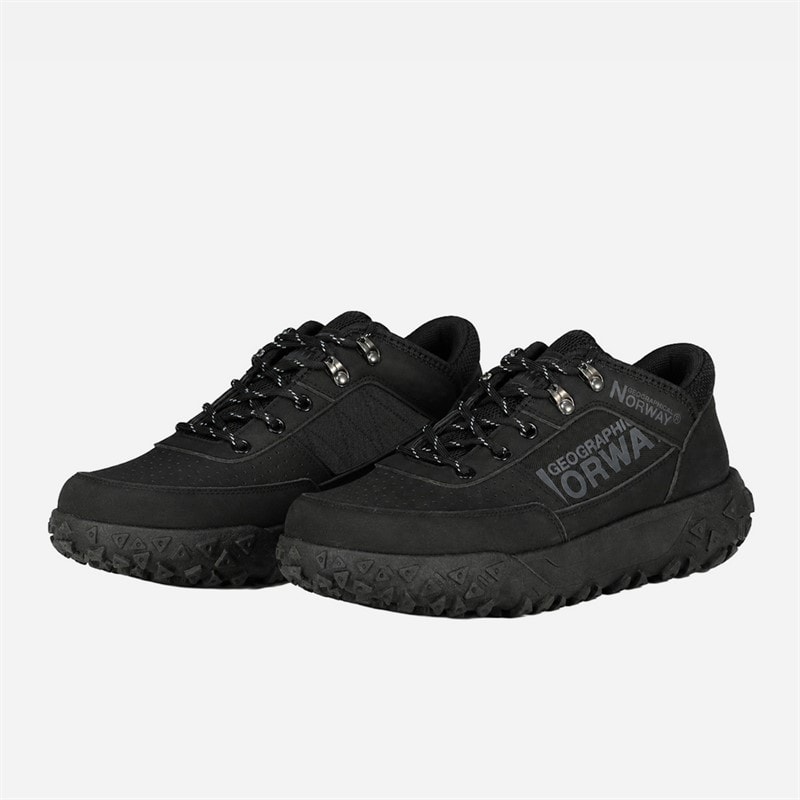 Geographical Norway Mens Sneakers Black - Image 2