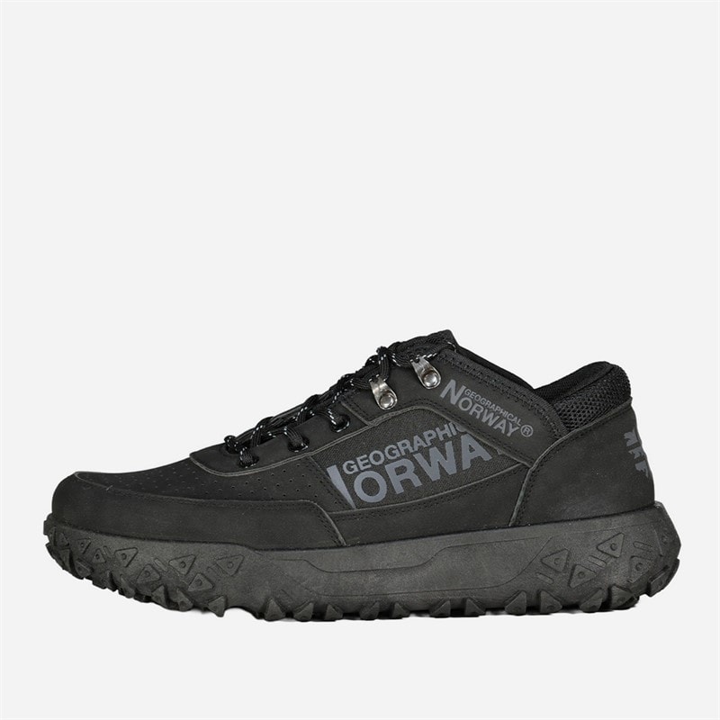 Geographical Norway Mens Sneakers Black - Image 4