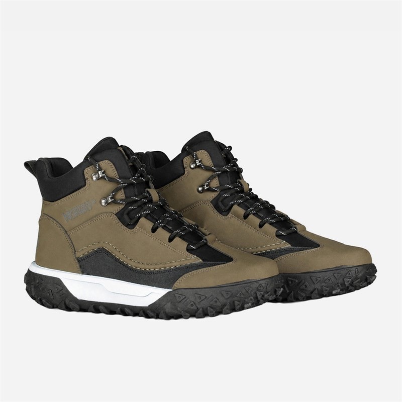 Geographical Norway Mens Sneakers Kaki