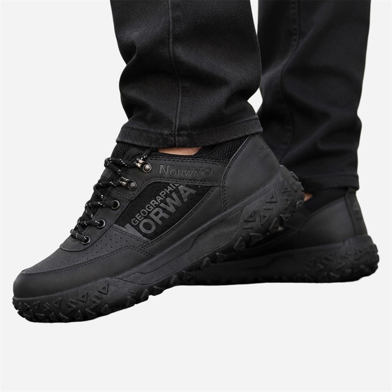 Geographical Norway Mens Sneakers Dark Grey