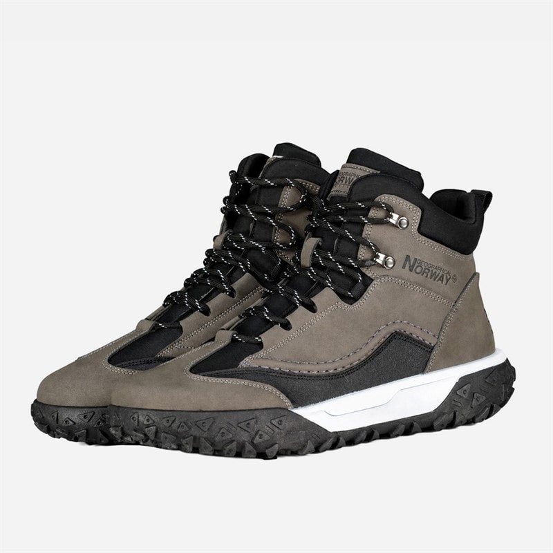 Geographical Norway Mens Sneakers Grey