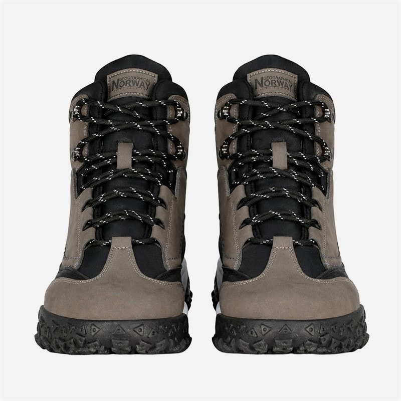 Geographical Norway Mens Sneakers Grey - Image 2