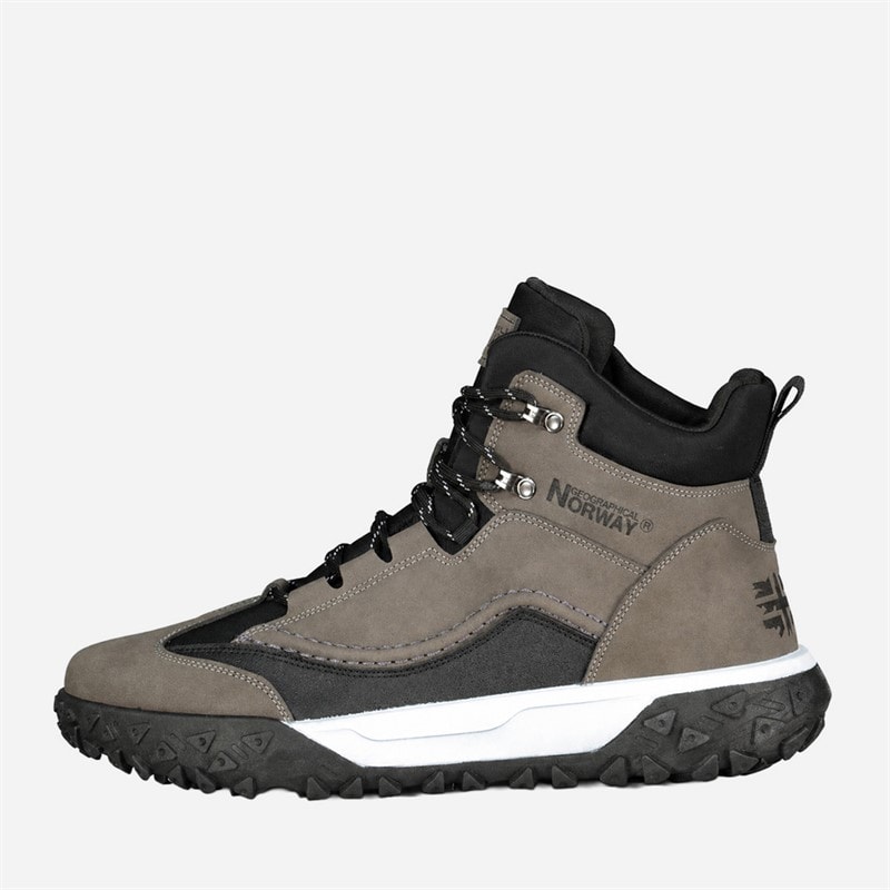 Geographical Norway Mens Sneakers Grey - Image 4