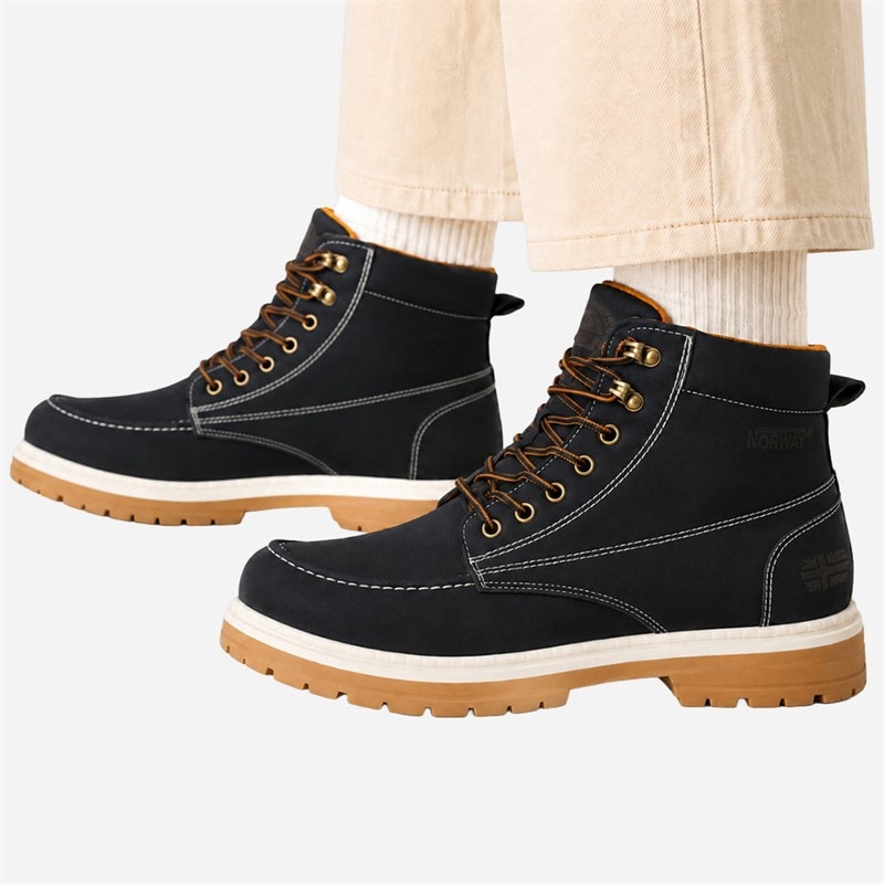 Geographical Norway Mens Shoes Black