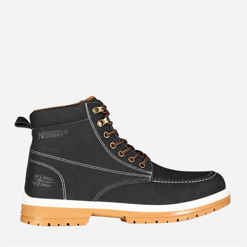 Geographical Norway Mens Shoes Black - Image 5