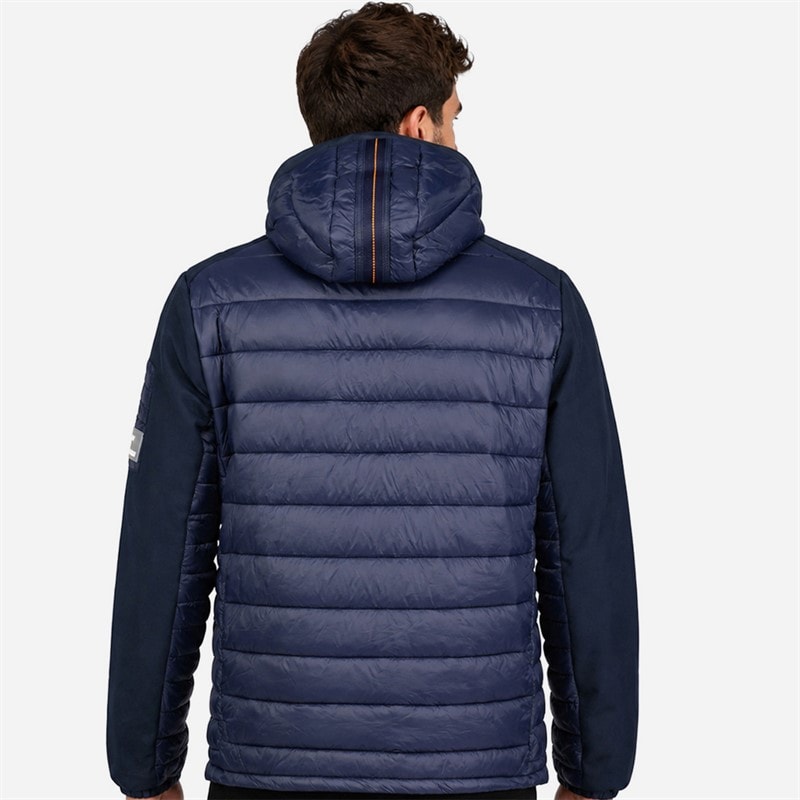 Geographical Norway Mens Parka Jacket Navy - Image 2