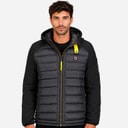 Geographical Norway Mens Parka Jacket Black