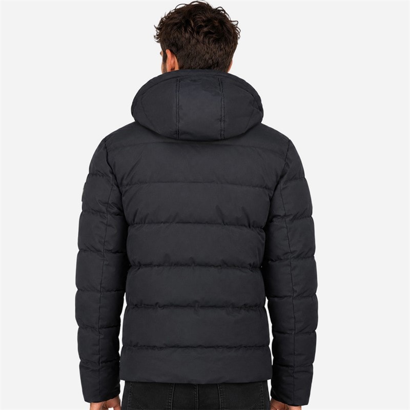 Geographical Norway Mens Parka Jacket Black - Image 2