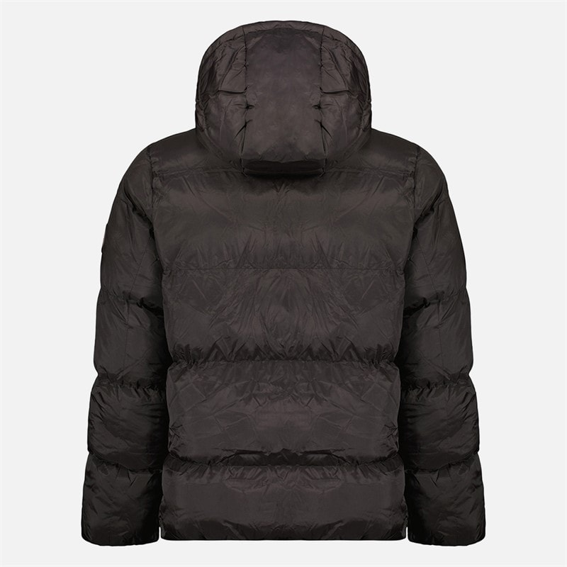 Geographical Norway Mens Parka Jacket Black - Image 2