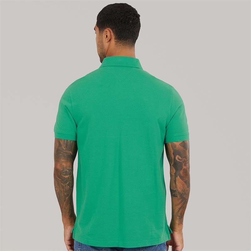 Tommy Jeans Mens Polo Shirt Bahama Green - Image 2