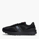 Tommy Jeans Mens Technical Runner Trainers Black