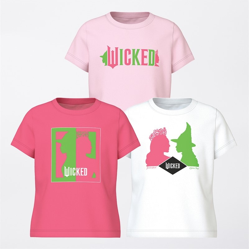 Wicked Girls Kymin Three Pack T-Shirts Camilla/Bright White/Balllerina