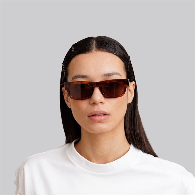 MessyWeekend New Dylan Reveal Sunglasses Havana/Transparent - Image 4