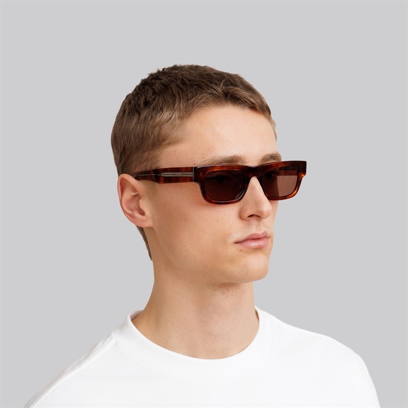 MessyWeekend New Dylan Reveal Sunglasses Havana/Transparent - Image 5