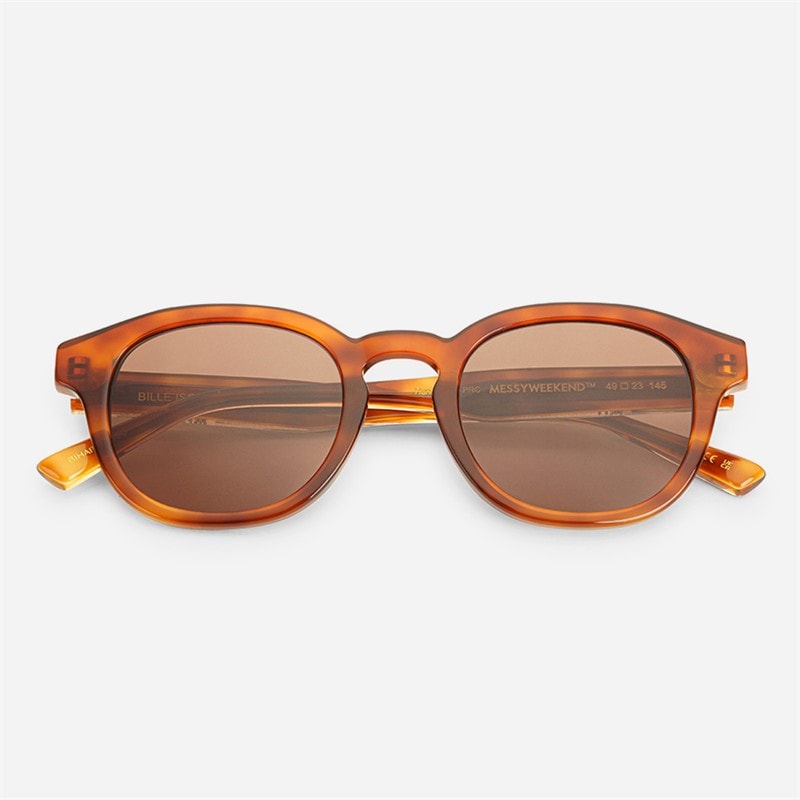 MessyWeekend Billie Reveal Sunglasses Havana/Transparent - Image 3