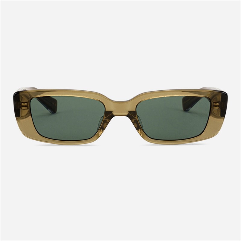 MessyWeekend Grace Reveal Sunglasses Bottle Green/Transparent - Image 2