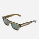MessyWeekend New Dylan Reveal Sunglasses Bottle Green/Transparent