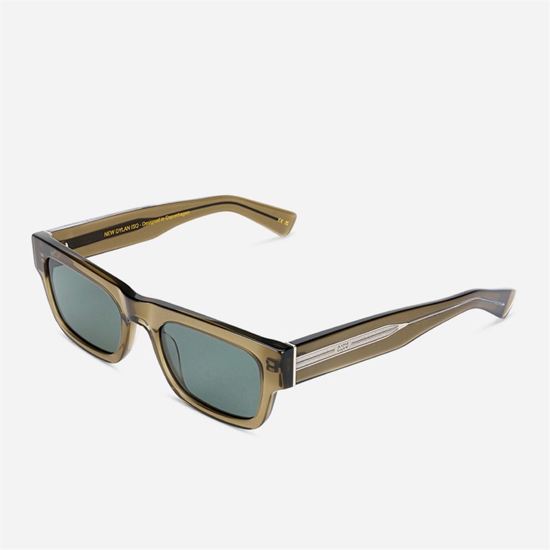 MessyWeekend New Dylan Reveal Sunglasses Bottle Green/Transparent