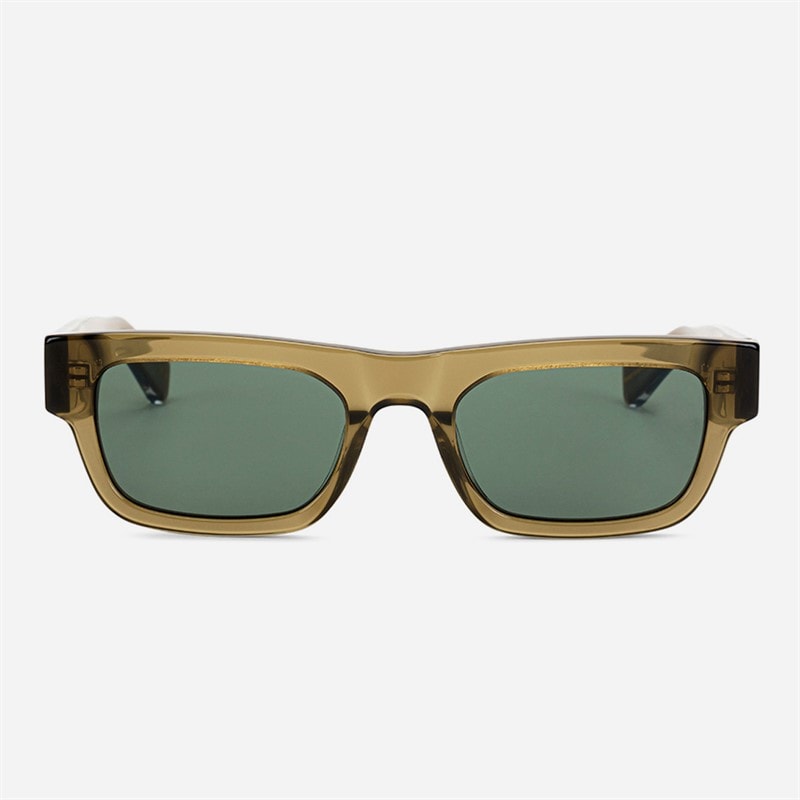 MessyWeekend New Dylan Reveal Sunglasses Bottle Green/Transparent - Image 2