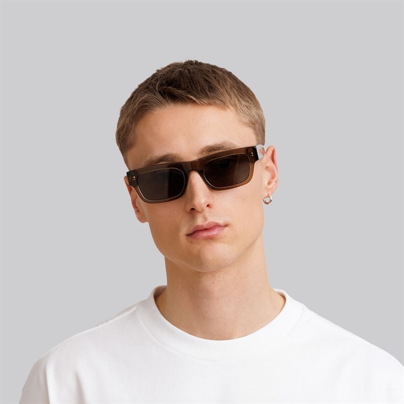 MessyWeekend New Dylan Reveal Sunglasses Bottle Green/Transparent - Image 5