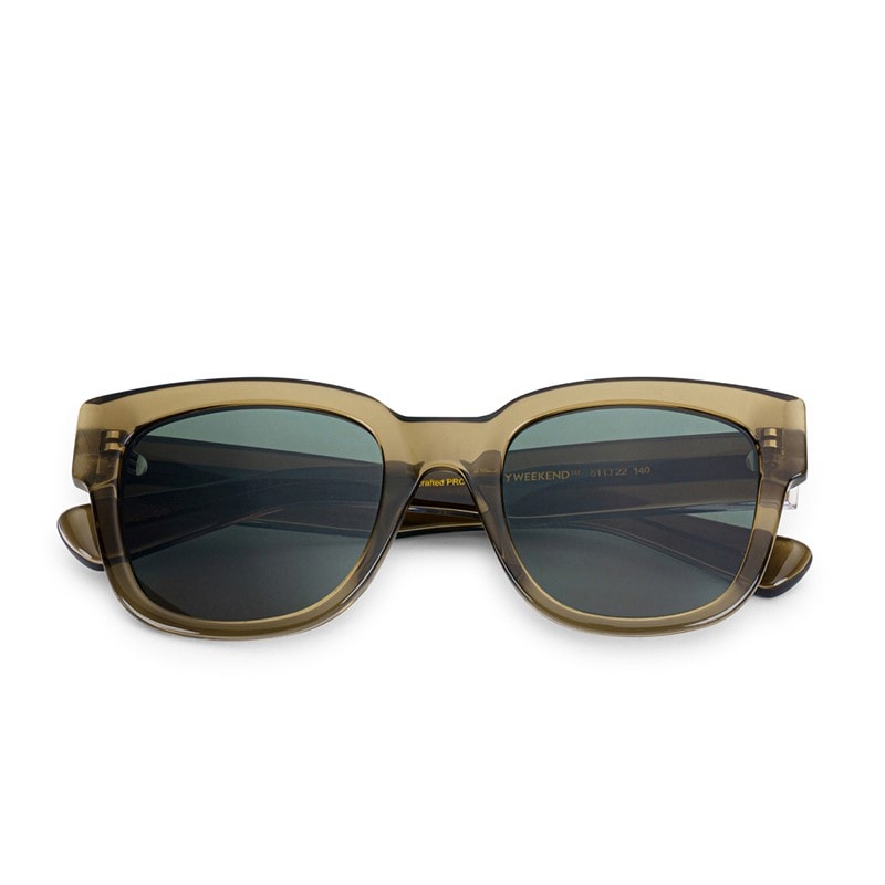 MessyWeekend Live Reveal Sunglasses Bottle Green/Transparent - Image 3
