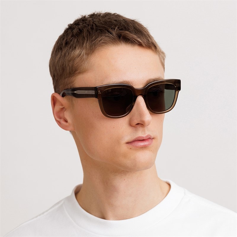 MessyWeekend Live Reveal Sunglasses Bottle Green/Transparent - Image 4