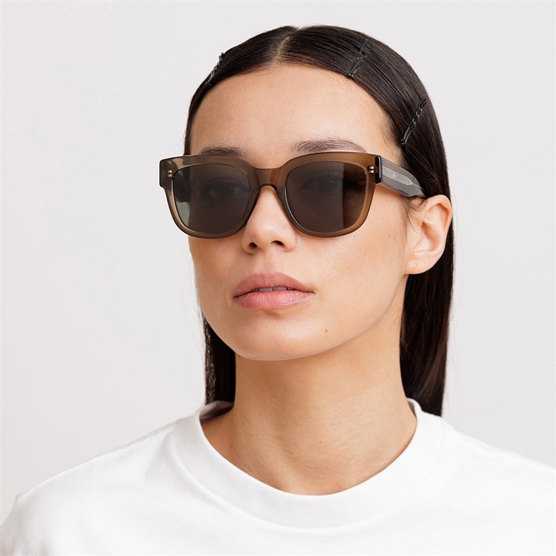 MessyWeekend Live Reveal Sunglasses Bottle Green/Transparent - Image 5