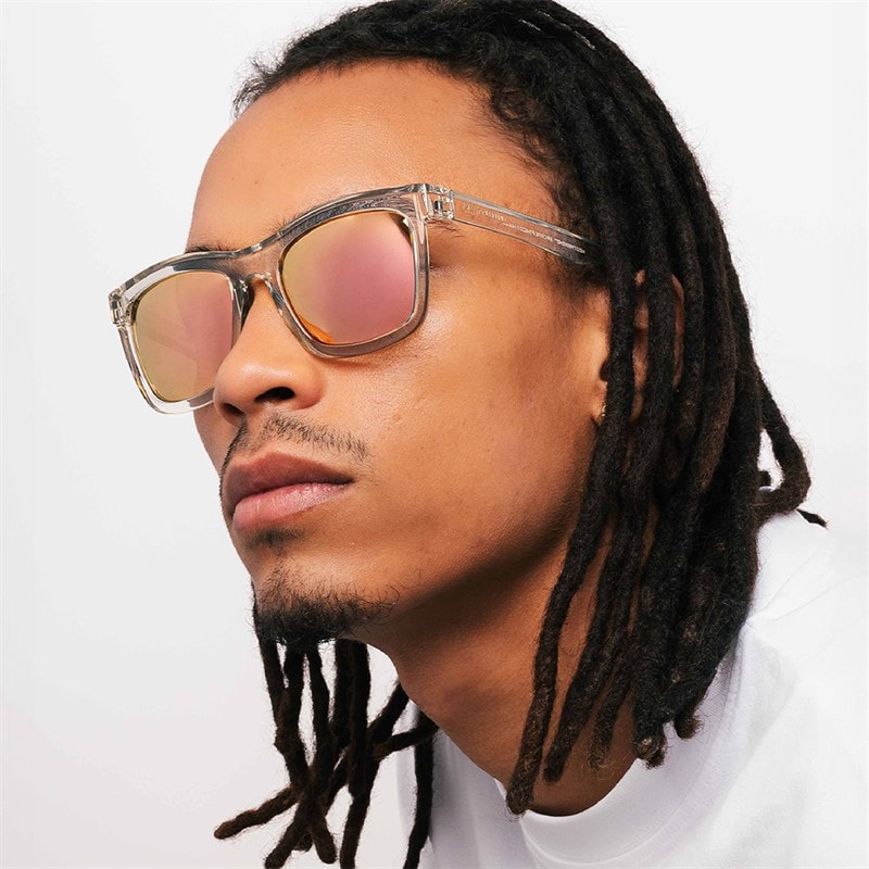 MessyWeekend Brooklyn Sunglasses Crystal - Image 4
