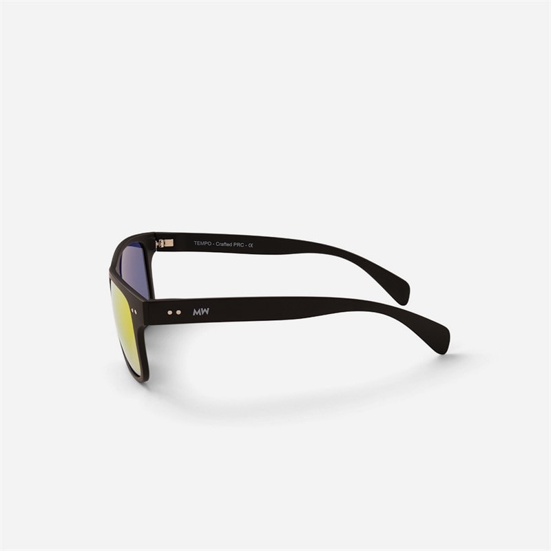 MessyWeekend Tempo Sunglasses Black - Image 3