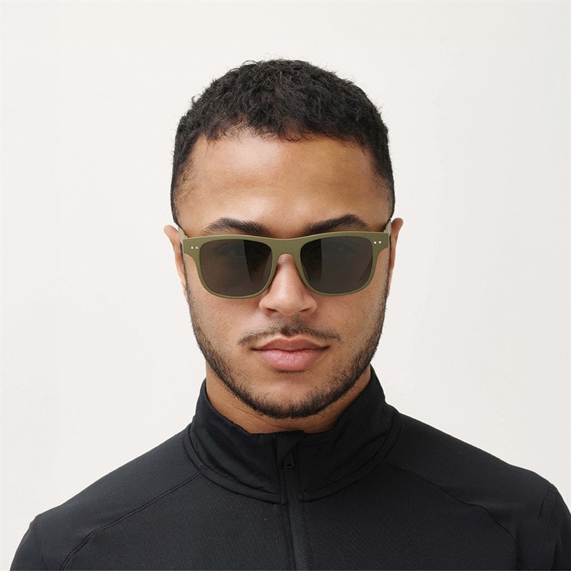 MessyWeekend Tempo Sunglasses Army - Image 5