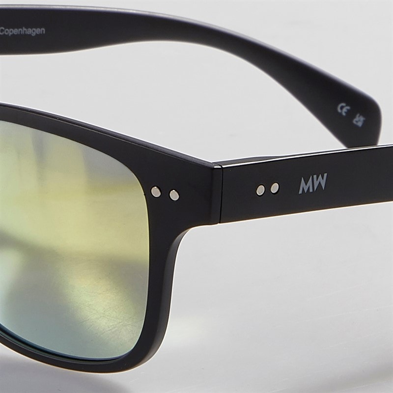 MessyWeekend Tempo Sunglasses Black - Image 3