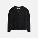 Woodbird Koon Loop Cardigan Black