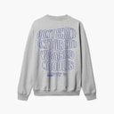 Woodbird Mens Cane Wobble Sweatshirt Grey Melange
