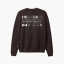 Woodbird Mens Cane HKDK Sweatshirt Brown